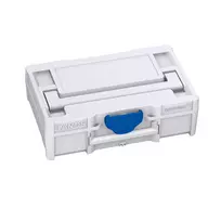 Tanos Systainer³ XXS 33 transportavimo dėžutė, ABS plastikas, 105 x 31,3 x 66 mm, sukraunama, apsaugota nuo dulkių 83000089