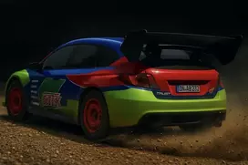 Absima 1:10 EP Rally STi-X Brushless 4WD RTR RC automobilis su baterija ir pakrovėju (12234)
