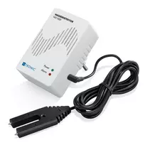 H-Tronic 1114720 Vandens nuotėkio detektorius su išoriniu jutikliu, kištukinis, 230V AC, garsinis aliarmas 85 dB, relės išėjimas, 2 m jutiklio kabelis