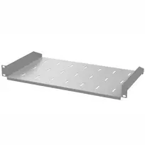IT-BUDGET 19 colio serverinės lentyna 200 mm gylio 1U 25 kg šviesiai pilka 90ITB19FB200G