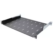 IT-BUDGET 19 inch serverio lentyna / prietaisų padėklas - 40 kg apkrova - 350 mm gylis - gylio reguliavimo tvirtinimas - juoda (90ITB19FB350S)