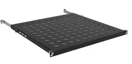 IT-BUDGET 19 colių stovo lentyna 0,5U 650mm gylio 80kg juoda 12WZ82648005650161
