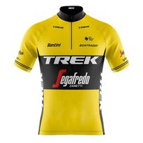 Trek Segafredo Dviračių marškinėliai Vyriški trumpomis rankovėmis Poliesteris Geltonas G