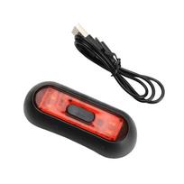 Luces Para Casco Bike Taillight Motorcycle Bicycle Helmet Safety Signal Warning Rear Lamp Waterproof Moto Helmet Led Light 1PCS black