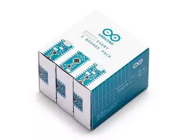 Arduino Nano Every plokštė, 3 vnt. paketas - ATmega4809 mikrovaldiklio kūrimo plokštė ABX00028-3P
