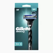 Gillette Mach3 rankinis skustuvas vyrams su 1 kasetė 8001090442819