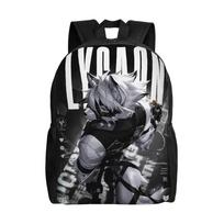 Zenless Zone Zero Kid Backpack for Girls Boys Kids  Backpacks Kawaii Kindergarten Child School Bag One Size black