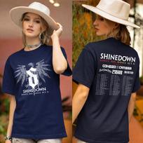 Shinedown Dance Kid Dance Act II Tour 2026 Concert Fan Gifts T-shirt XXXXL brown