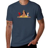 Copy Of Kronk Emperors New Groove Shoulder Devil And Angel Tshirt Casual Street Style Short Sleeve Tee 2XL black