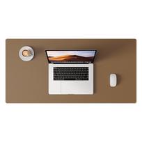 Desk Pad Protector, Mouse Pad, Desk Mat, Non-Slip with Stitched Edges PU Leather Desk Blotter for Home School 60x30 cm