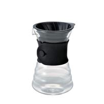 HARIO V60 Drip Decanter 700ml Black with Band (1-4 cups) (VDD-02B) juoda