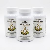 Googeer Vital Calm – Spanguolių ir moliūgų sėklų formulė, 60 kapsulių 3pack