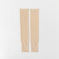 Breathable Ice Silk Over-the-Knee Cycling Leg Sleeves: Quick-Dry Summer Sun Protection for Men & Women Standard Size (70-120 cm) white