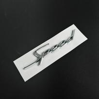 1Pcs For BENTLEY GT GTC WING SPEED BADGE EMBLEM Accessories white