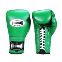 Suaugusiųjų Muay Thai bokso pirštinės Sanda ir kovos treniruotėms 14 oz žalia