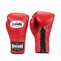 Suaugusiųjų Muay Thai bokso pirštinės Sanda ir kovos treniruotėms 8 oz raudona