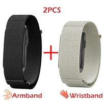Išmanioji apyrankė Garmin CIRQA minkštu nailoniniu dirželiu lengvas reguliuojamas elastinis apyrankės priedas Garmin CIRQA Garmin CIRQA gray