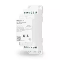 MiBoxer TW2 2-in-1 bėgių LED valdiklis vienos spalvos ir CCT LED juostoms, DC12/24V, WiFi + 2.4GHz RF