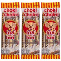 Choki Choki šokoladinis pieno maišelis 5 vnt. (45 g.) 45 g. x 3 cps
