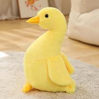 30/40cm Imitacinis Animacinis Antis Pliušinis Žaislas Mielas Iškamšytas Gyvūnas Geltonos Antys Pliušiniai Žaislai Lėlė Realistiška Žąsis Minkšti Vaikų Žaislai Mergaitei 30cm