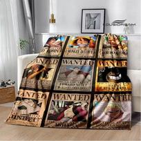 Vienas P-Piece animacinių filmukų rašto pledas pikniko pledas Šilti flaneliniai pledai Minkštas ir patogus pledas lovos patalynė Gimtadienio dovana 30x40inch gray