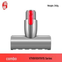 Huixi Mop Head Floor Brush for Dyson V6/V8/V10/V11/V12/V15 Vacuum Accessories gray