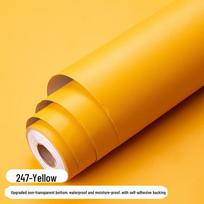 Lipni vandeniui atspari tapetai - Stori, tinkami bendrabučiams ir svetainėms, Šilta sienų apdaila 40cm wide*1m long orange