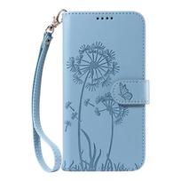 Atverčiamas piniginės dėklas, skirtas Samsung Galaxy S22 Ultra 5G S23 PU odos dangtelis, Galaxy S24 Plus S25 Ultra Core telefono dėklas Samsung Galaxy S24 5G kūdikio mėlyna spalva