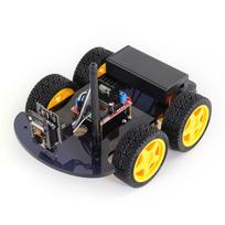 Keyestudio ESP32-Cam 4WD&2WD Robotas Automobilis Rinkinys WIFI&Kamera Išmanusis Automobilis Arduino ESP32 Robotas Studijų Programavimo Projektas Robotikos Rinkinys black