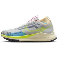 Nike React Pegasus Trail 4 GORE-TEX Pilkas Vilkas Volt Vyriški Bėgimo Bateliai Stadiono Žalias DJ7926-002 41 gray