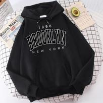 1898 Bruklinas Niujorkas Spaudas Vyriški Gobtuvai Viskas Derinanti Laisvalaikio Apranga Mada Kokybiški Džemperiai Vintažiniai Harajuku Drabužiai Vyrams 3XL gray