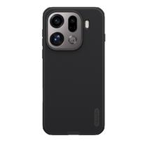 OPPO Find X9 Pro telefono dėklas Nillkin Super Frosted Shield Pro Magnetinis Kietas PC+TPU Apvalkalas Smūgiams Atsparus Galinis Dangtelis OPPO Find X9 Pro juoda