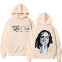 Tate Mcrae Albumas So Close To What Miss Possessive 2025 Pasaulinis Turas Hoodies Žieminiai Oversized Harajuku Megztiniai Unisex Puloveriai XL beige