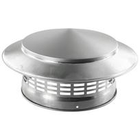 Chimney Cap Chimney Cap Exhaust Hood Outlet Roof Pipe 200MM gray