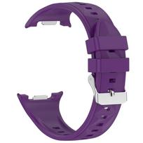 Dirželis Samsung Galaxy Watch 8 40mm 44mm Sportinis silikoninis apyrankės keitimas Samsung Watch 8 Classic 46mm laikrodžiui Galaxy Watch 8 44mm violetinė
