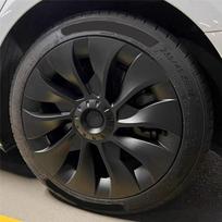 Model 3 Ratlankio Gaubtas 18 Colių, Pilnas Stebulės Gaubtas Pakeitimo Priedai Tesla Model 3 - Matinis Juodas black