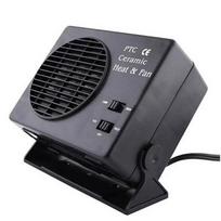 300W/150W 12V Automobilio Šildytuvas Ventiliatorius Keraminis Šildytuvas Automobilio Priekinio Stiklo Atitirpinimo Atšildymo Priemonė 2 in 1 Vėsinimas Šildymas Vairavimui Kelionėms black