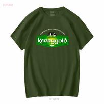 Naujas daiktas KERRYGOLD Airiškas sviestas Amerikietiškas juokingas logotipas Vyriški marškinėliai Dydis S 5XL vintage skalbti homme Patogūs S black
