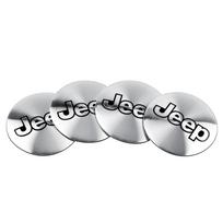 Jeep 60mm Automobilio Ratlankio Centrinis Dangtelis Logotipas Padangų Ratlankių Ženklelio Dangtelis Jeep Wrangler jk Renegade Compass Grand Cherokee Gladia gray
