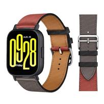 22mm laikrodžio dirželiai For Redmi watch 5 lite/5 active išmanusis laikrodis sportinis Odinis kilpos apyrankė correa Xiaomi Redmi watch5 active juosta Redmi Watch 5 Lite brown