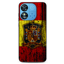 Ispanijos vėliavos dėklas telefonui Samsung Galaxy A57 A37 A27 A07 A16 A17 4G A36 A56 5G A53 A54 A35 A26 A41 A10 A22 A14 A04s Galaxy A17 5G
