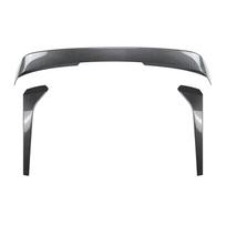Volkswagen VW Tiguan MK2 2017 2018 2019-2023 Rline Galinės bagažinės stogo spoileris sparnas + Galinio lango šoninis skirstytuvas dangtelio apdailos lūpų rinkinys black