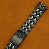 21mm Seastar 1000 Kvarcinis / Automatinis Serija T120407A Nerūdijančio plieno Laikrodžio apyrankė dirželis Laikrodžio dalys Vyriškas Tissot T120 juoda