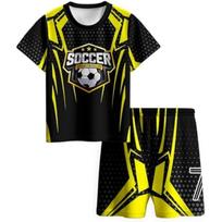 Vaikų futbolo marškinėliai Berniukams Mergaitėms Futbolo Treniruočių Apranga Jaunimo Sporto Treniruočių Uniformos Sportiniai Marškinėliai 140 black