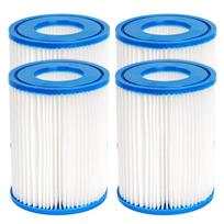 Vandens filtras 58094 vandens filtro kasetei, 530/800 gal. filtro siurbliui, HEPA filtras Intex A B, 10,6x13,6cm