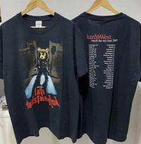 RETAS!! Kanye West Late Registration 2005 m. Vintažiniai marškinėliai Unisex S-4XL Dovana Gerbėjams M gray