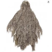 Karinis kamufliažinis pončas lauko nuotykiams - Džiunglių žalias, dykumos smėlio spalvos, unisex, lengvas lietaus apsiaustas su kvėpuojančia medžiaga Desert Camo Poncho