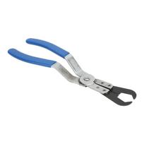 Door Handle Clip Plier Nonslip Vinyl Offset Handle Universal Metal Windshield Molding Remover Tool gray