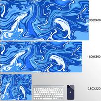 Strata Liquid 900x400 Pelės kilimėlis Kompiuterio Nešiojamojo kompiuterio Anime Klaviatūros Pelės kilimėlis XXL Dydžio Pelės kilimėlis Klaviatūros Žaidėjams Dekoras Stalo kilimėlis 30cmx60cm(11.8x23.6inch) gray