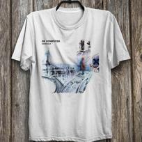 Radiohead Ok Computer T Shirt 1997 Nigel Godrich Colin Greenwood Thom Yorke S gray